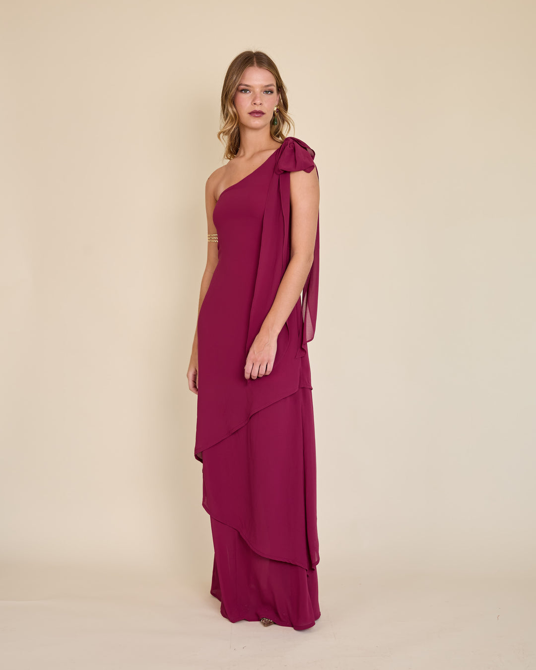 Vestido Josefina Magenta
