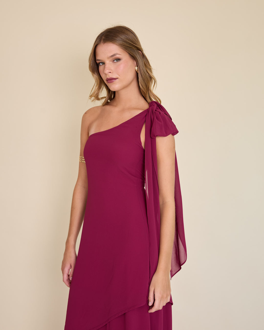 Vestido Josefina Magenta