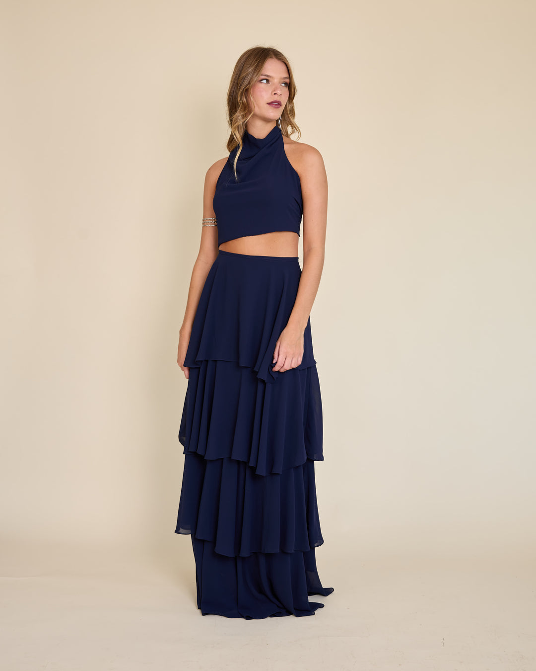 Falda Laura Azul