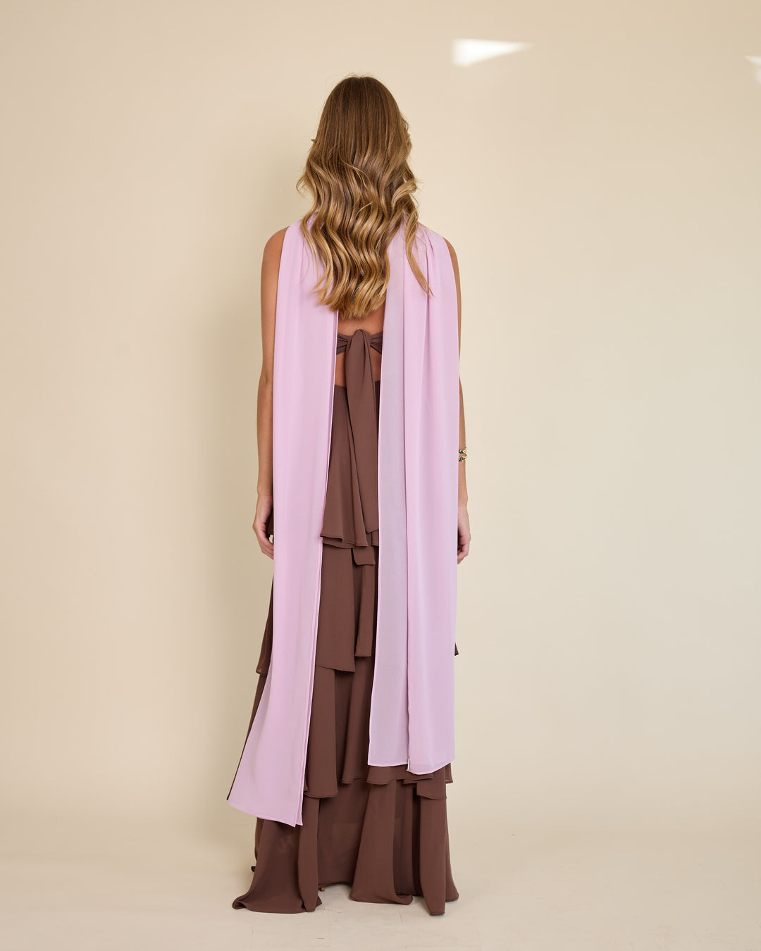 Bufanda Alicia Rosada Clara