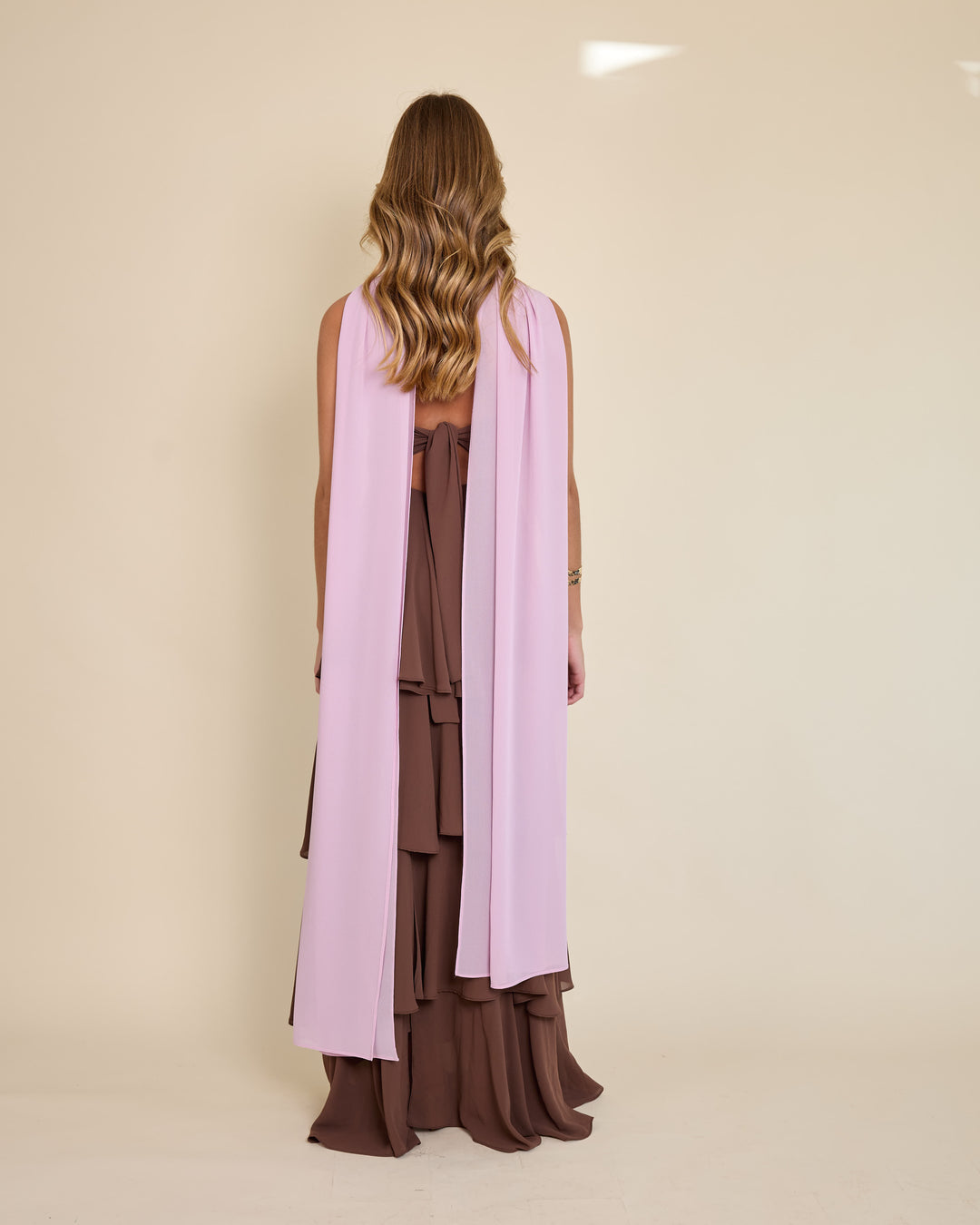 Bufanda Alicia Rosada Clara