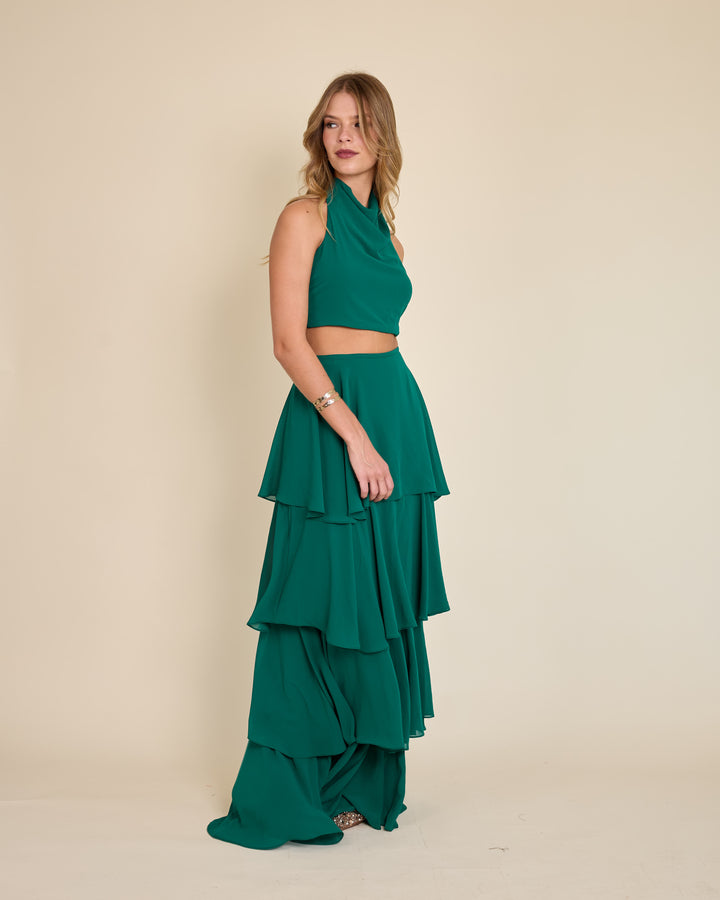 Falda Laura Verde