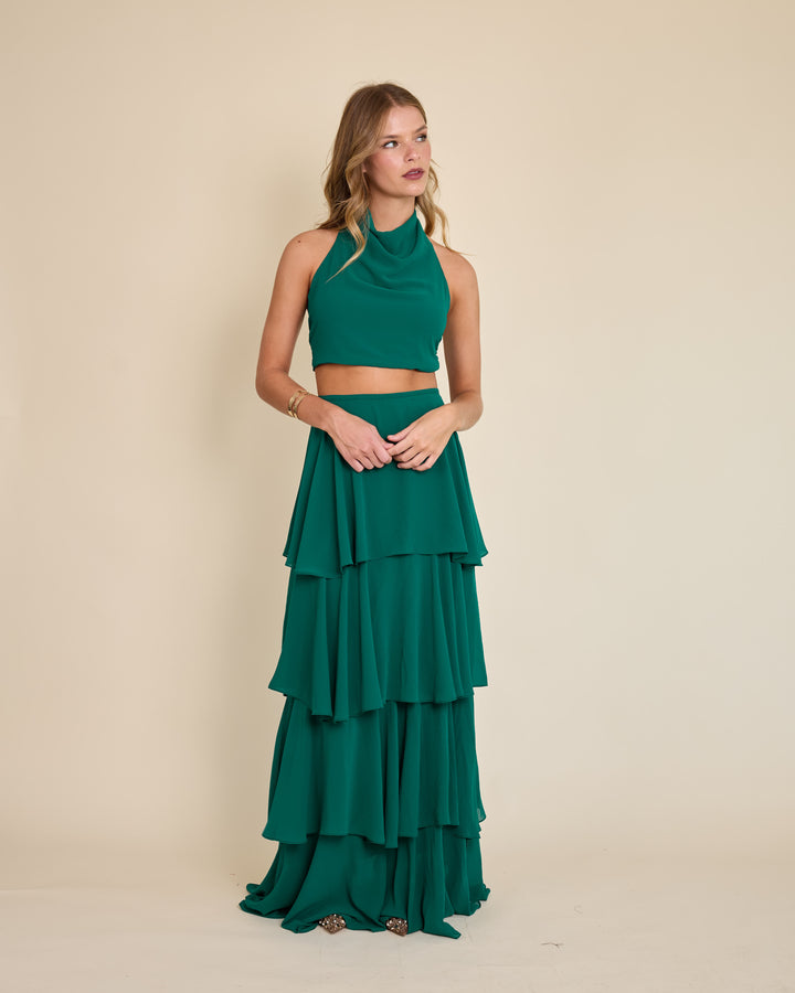 Falda Laura Verde
