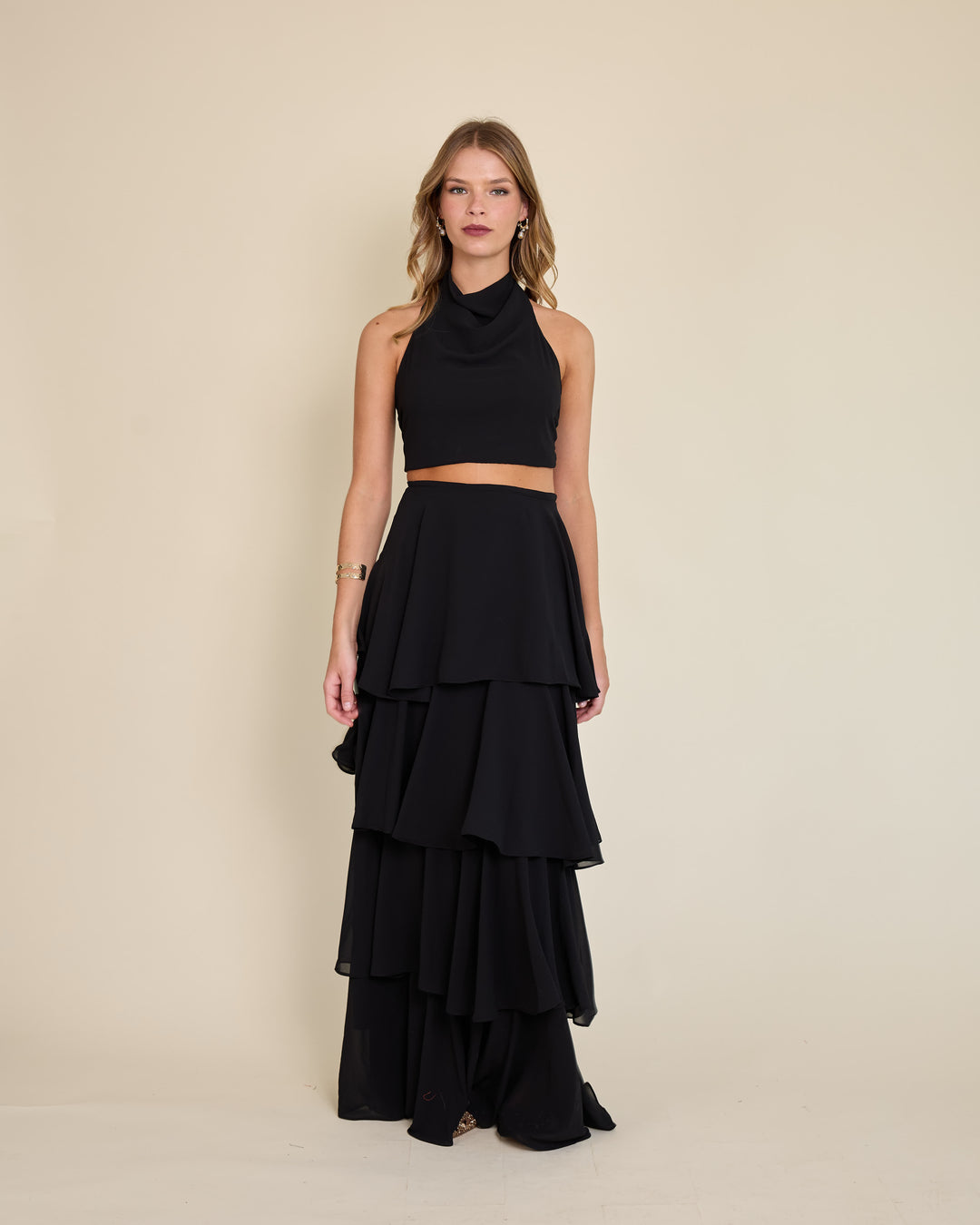 Falda Laura Negra