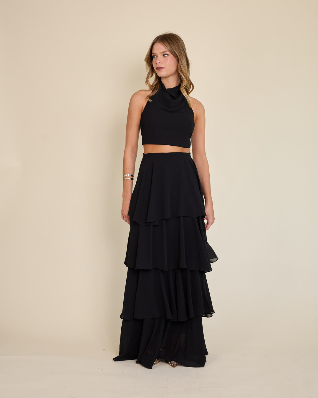 Falda Laura Negra