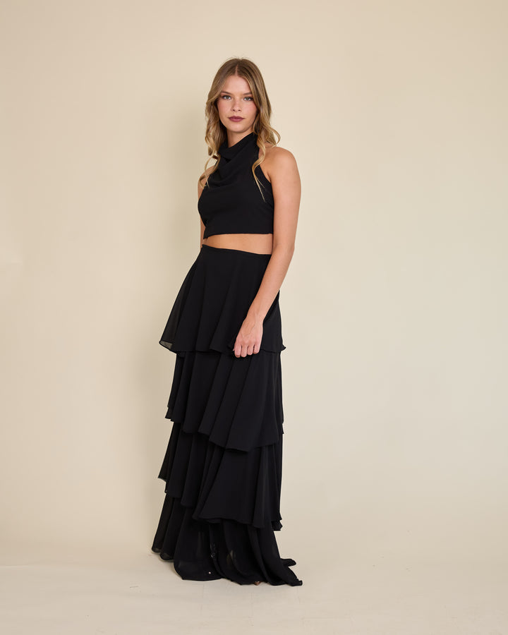 Falda Laura Negra