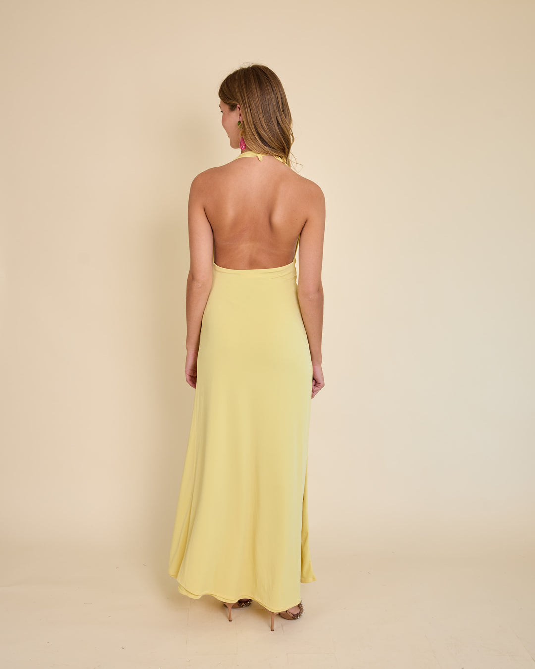 Vestido Julieta Amarillo Fuerte