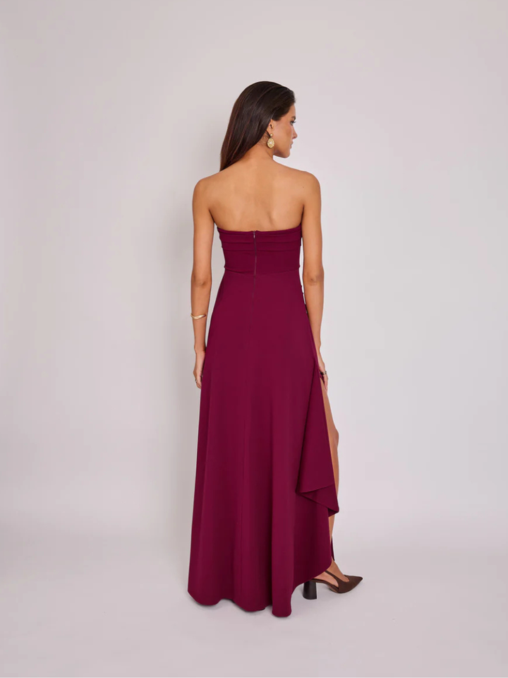 Vestido Lucia Burdeo