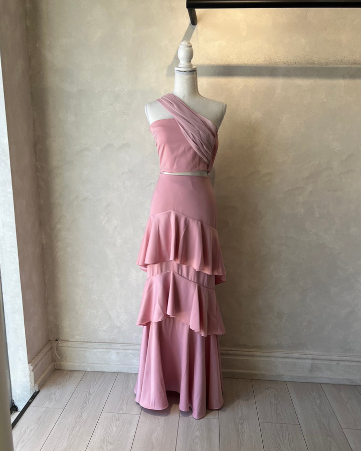 Falda Sevillana Rosado