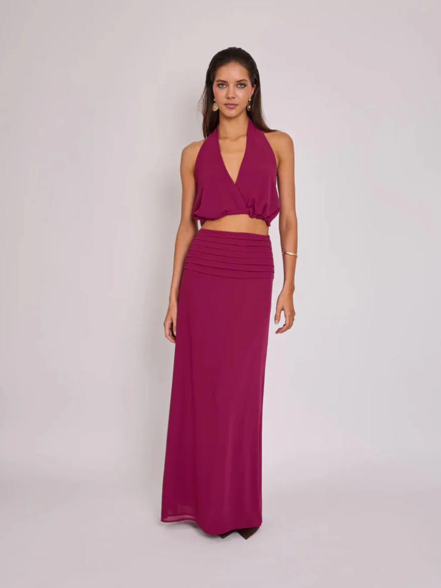 Falda Formentera Magenta