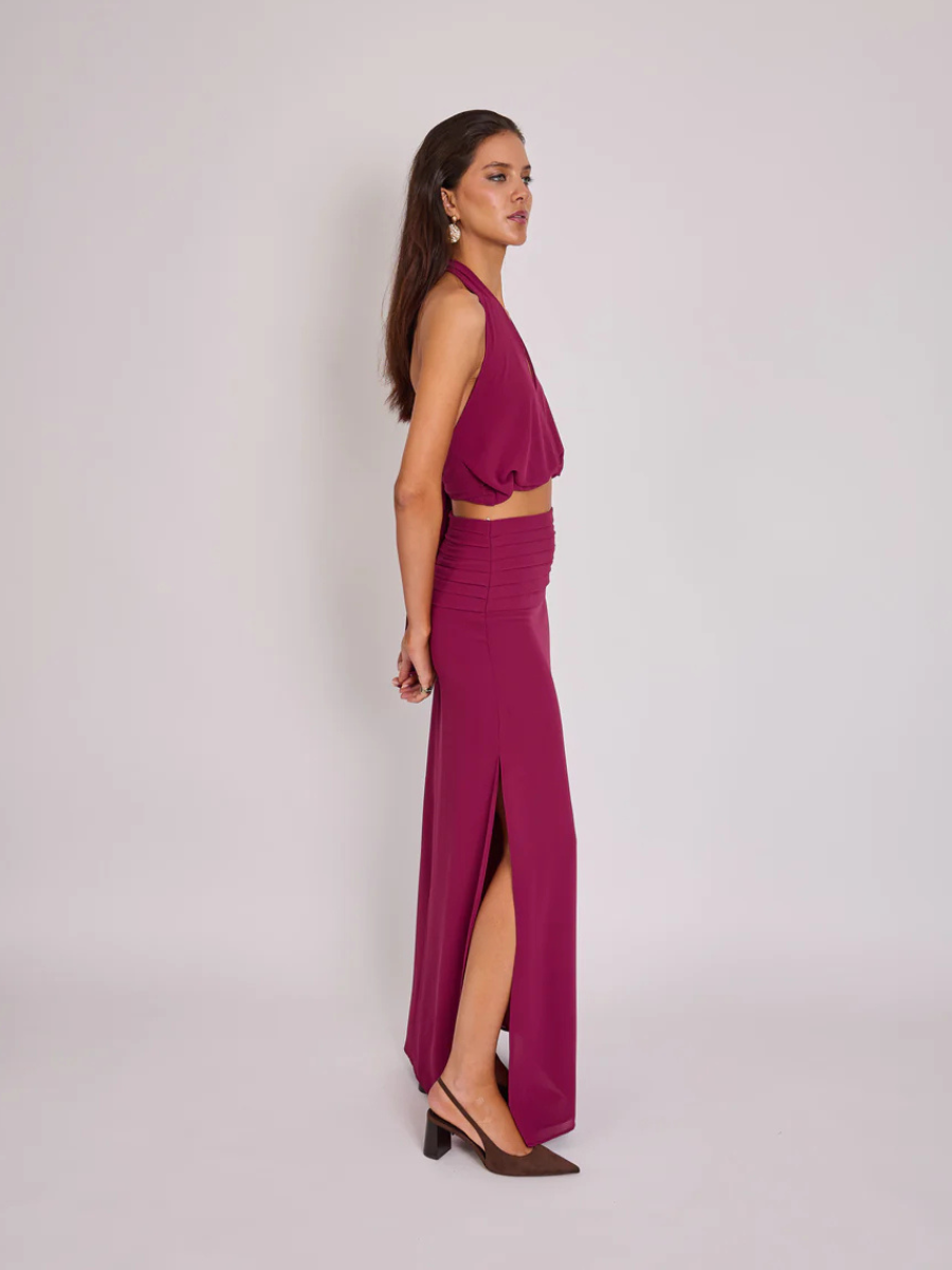 Falda Formentera Magenta