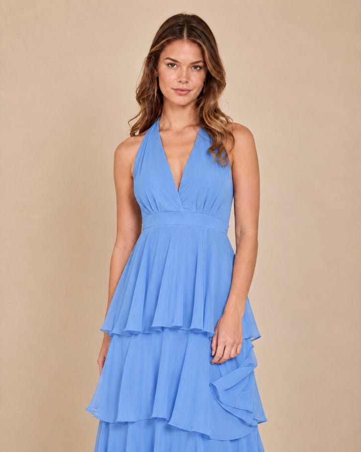 Vestido Celia Celeste