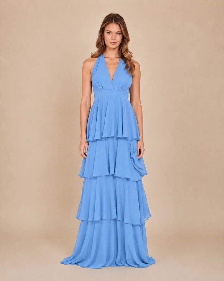 Vestido Celia Celeste