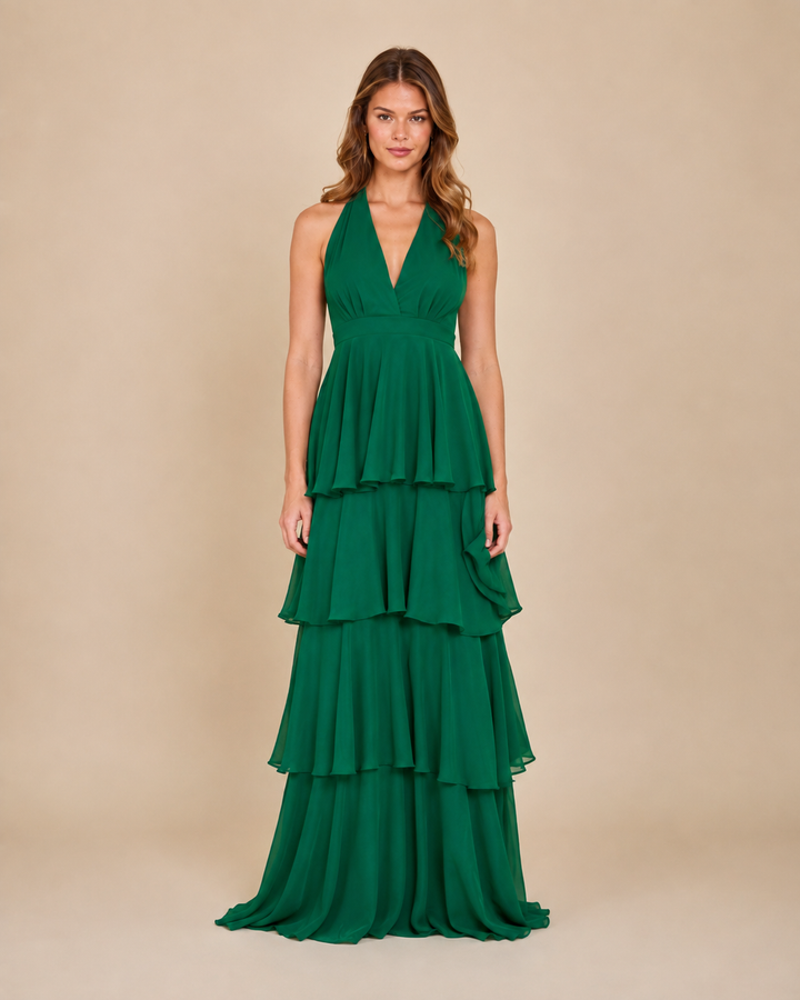 Vestido Celia Verde