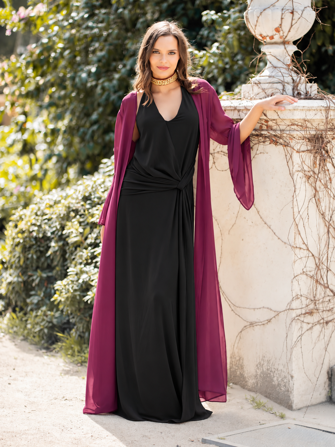 Kimono Clementina Vino