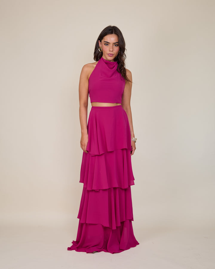 Top Laura Fucsia
