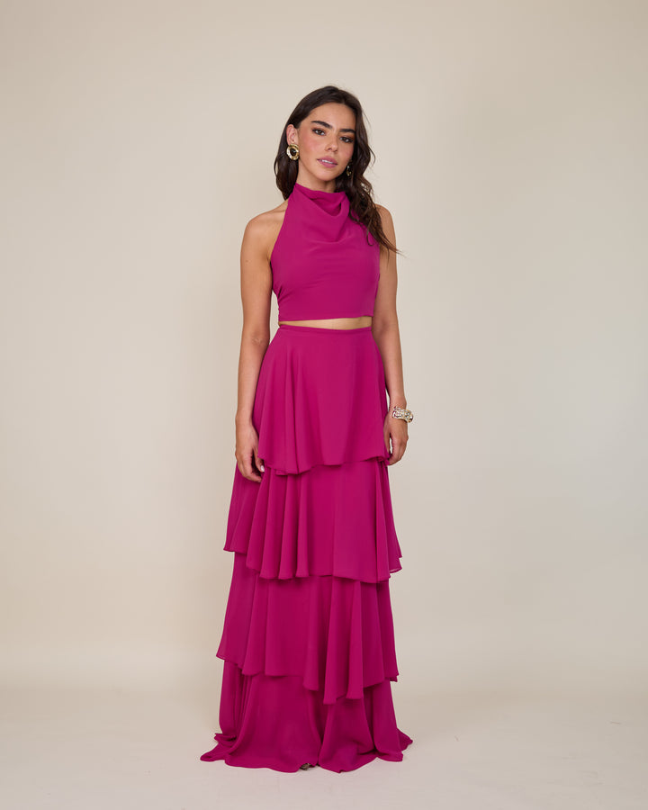 Top Laura Fucsia