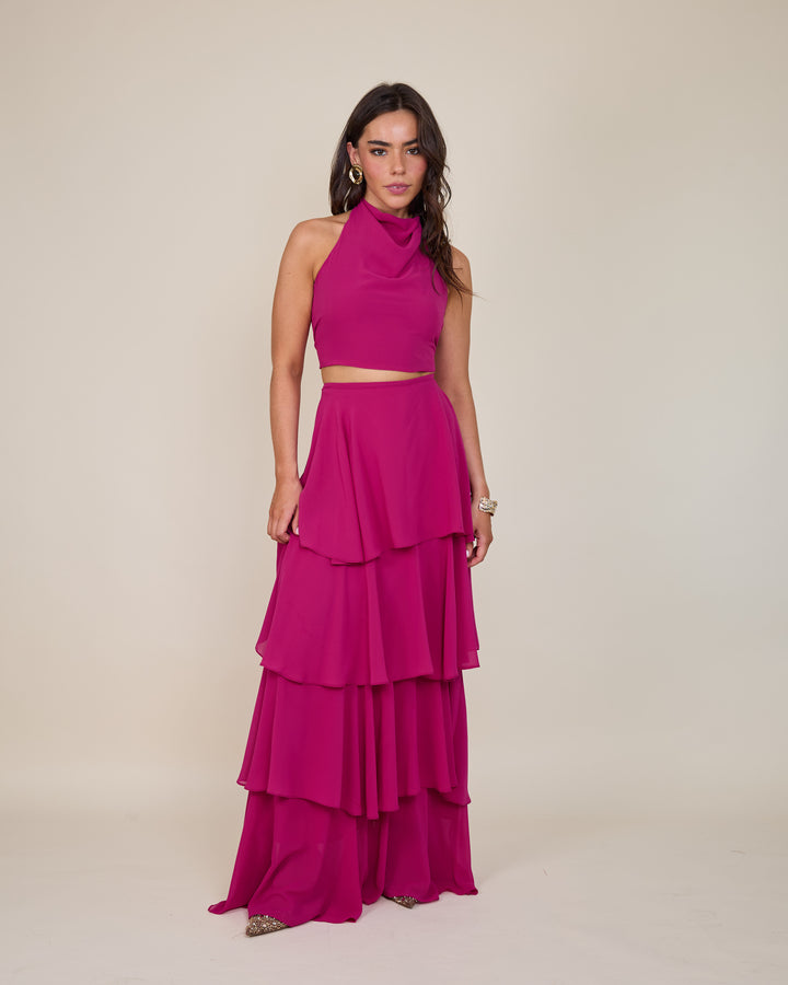 Top Laura Fucsia