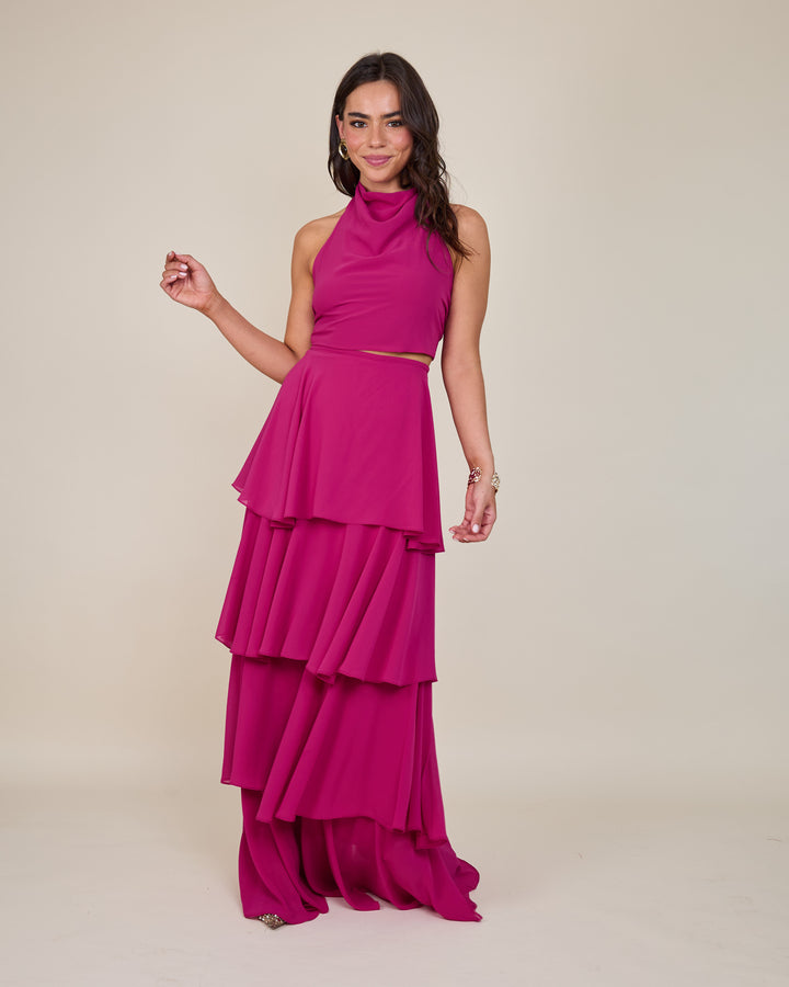 Top Laura Fucsia
