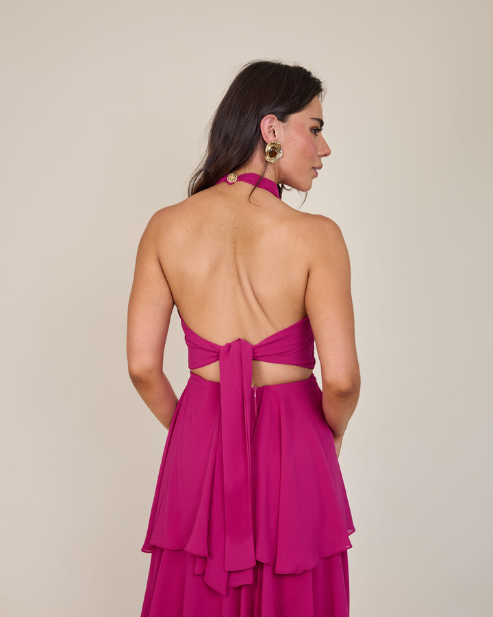 Top Laura Fucsia