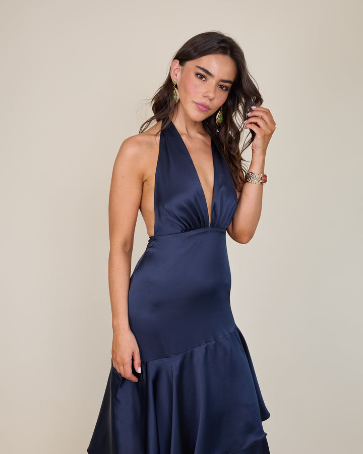 Vestido Lara Azul