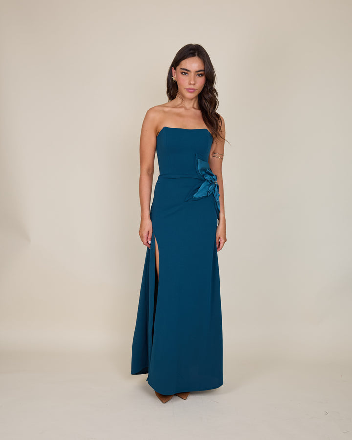 Vestido Gardenia Azul