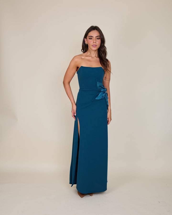 Vestido Gardenia Azul