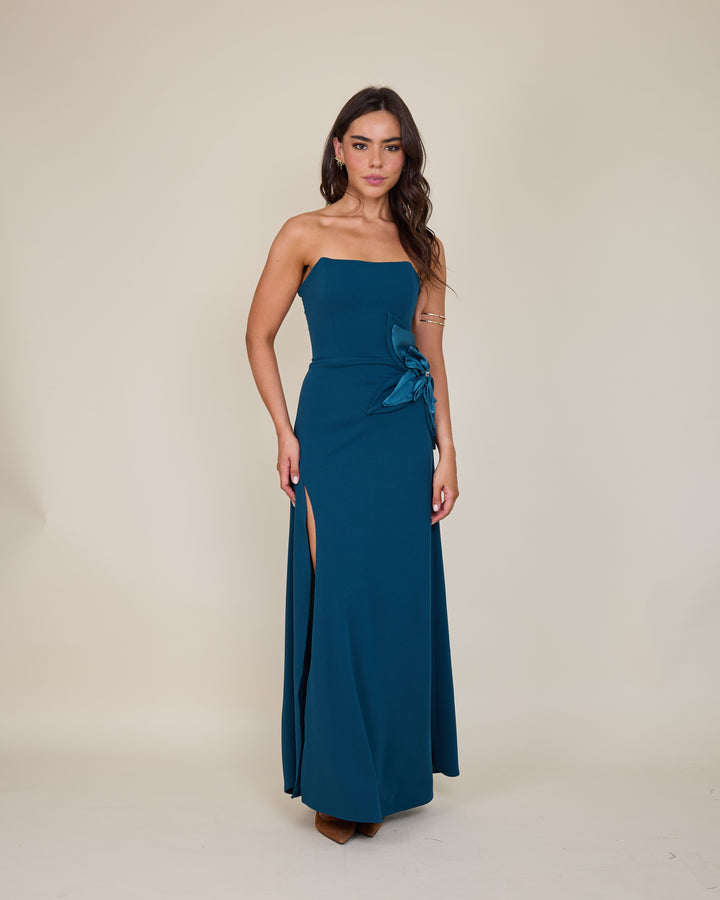 Vestido Gardenia Azul