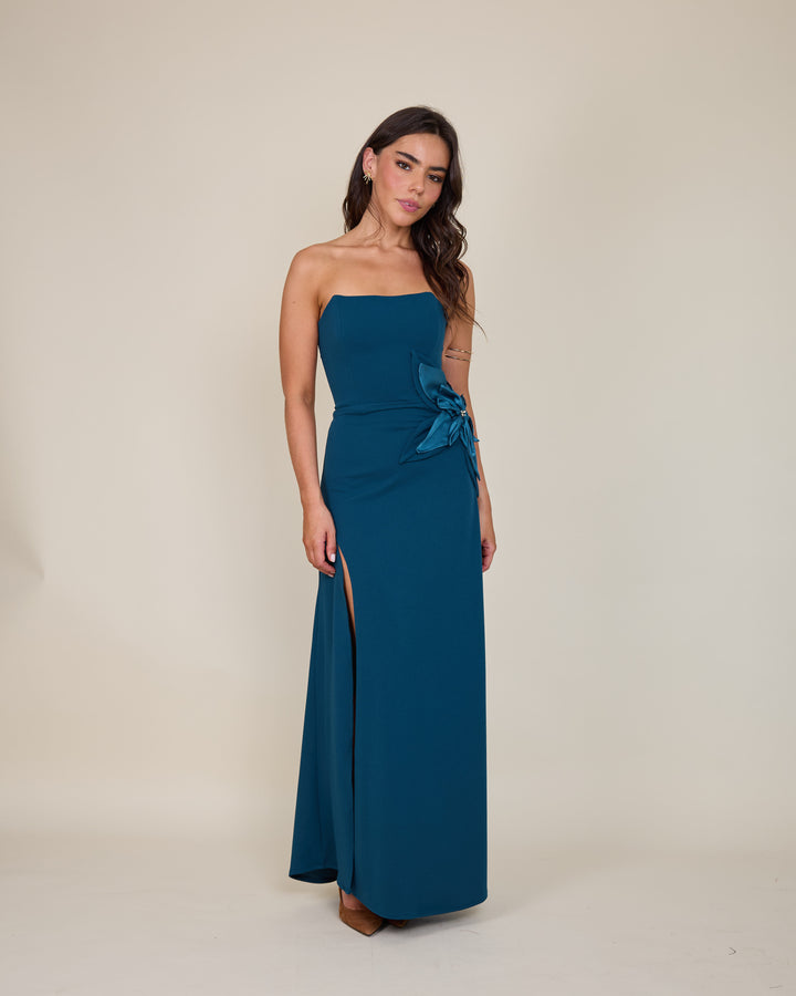Vestido Gardenia Azul