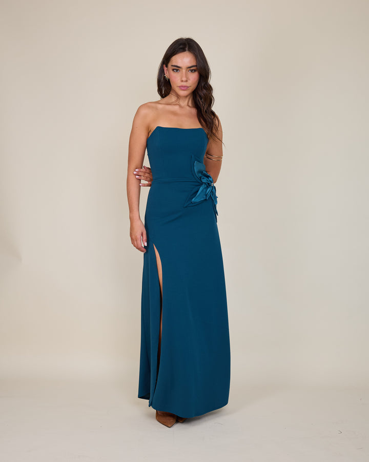 Vestido Gardenia Azul