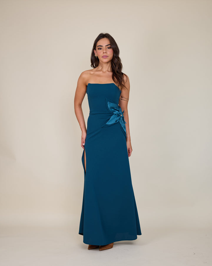 Vestido Gardenia Azul