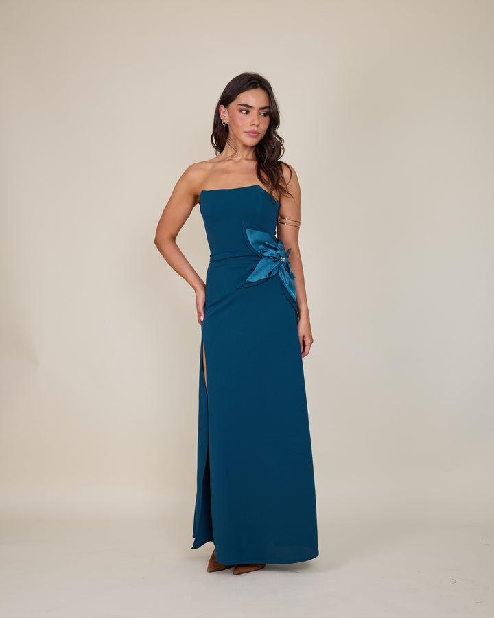 Vestido Gardenia Azul