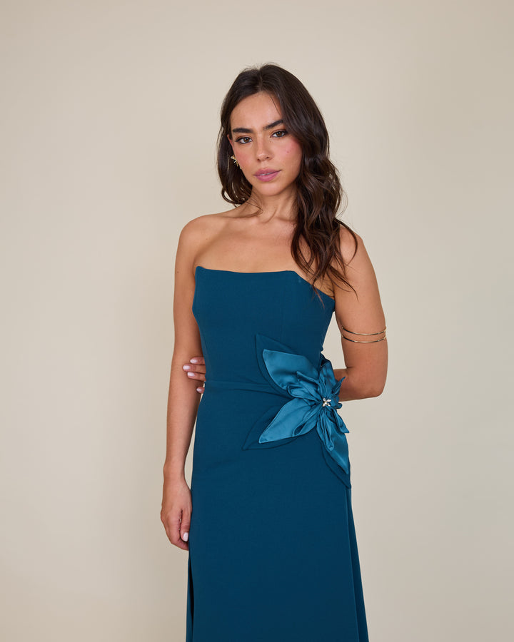Vestido Gardenia Azul