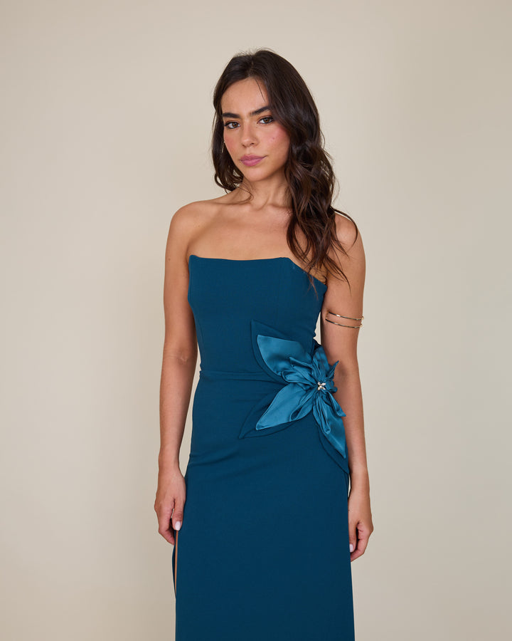 Vestido Gardenia Azul