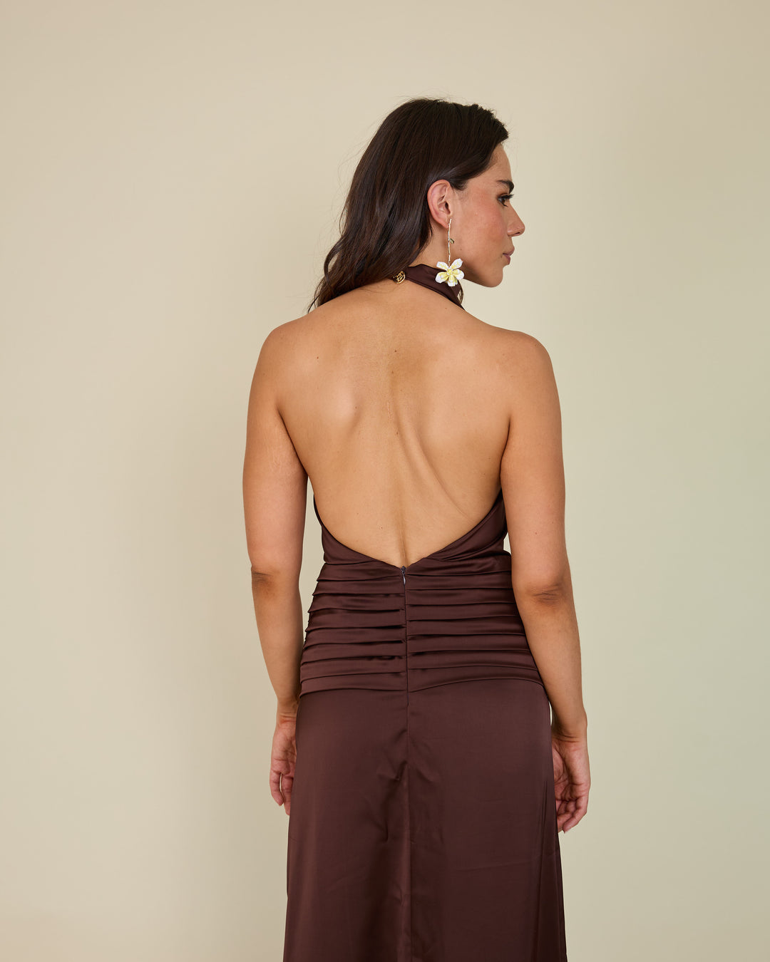 Vestido Martina Cafe