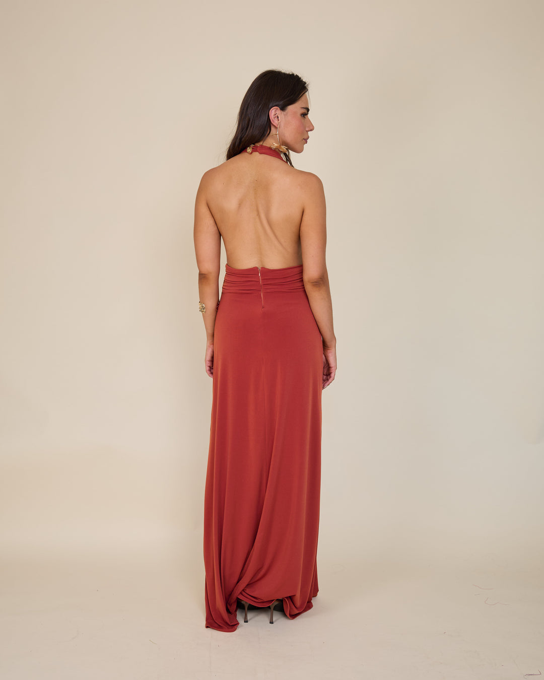 Vestido Isidora Terracota