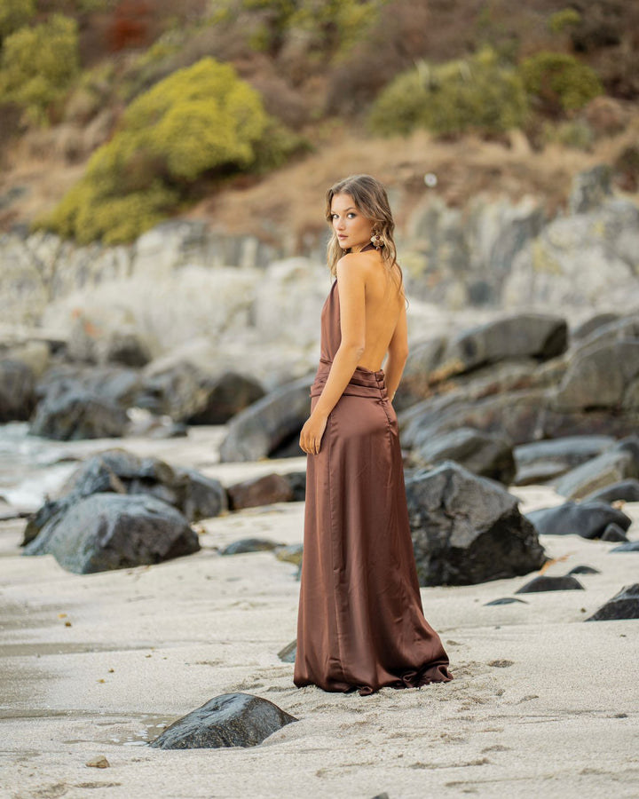 Vestido Amara Cafe