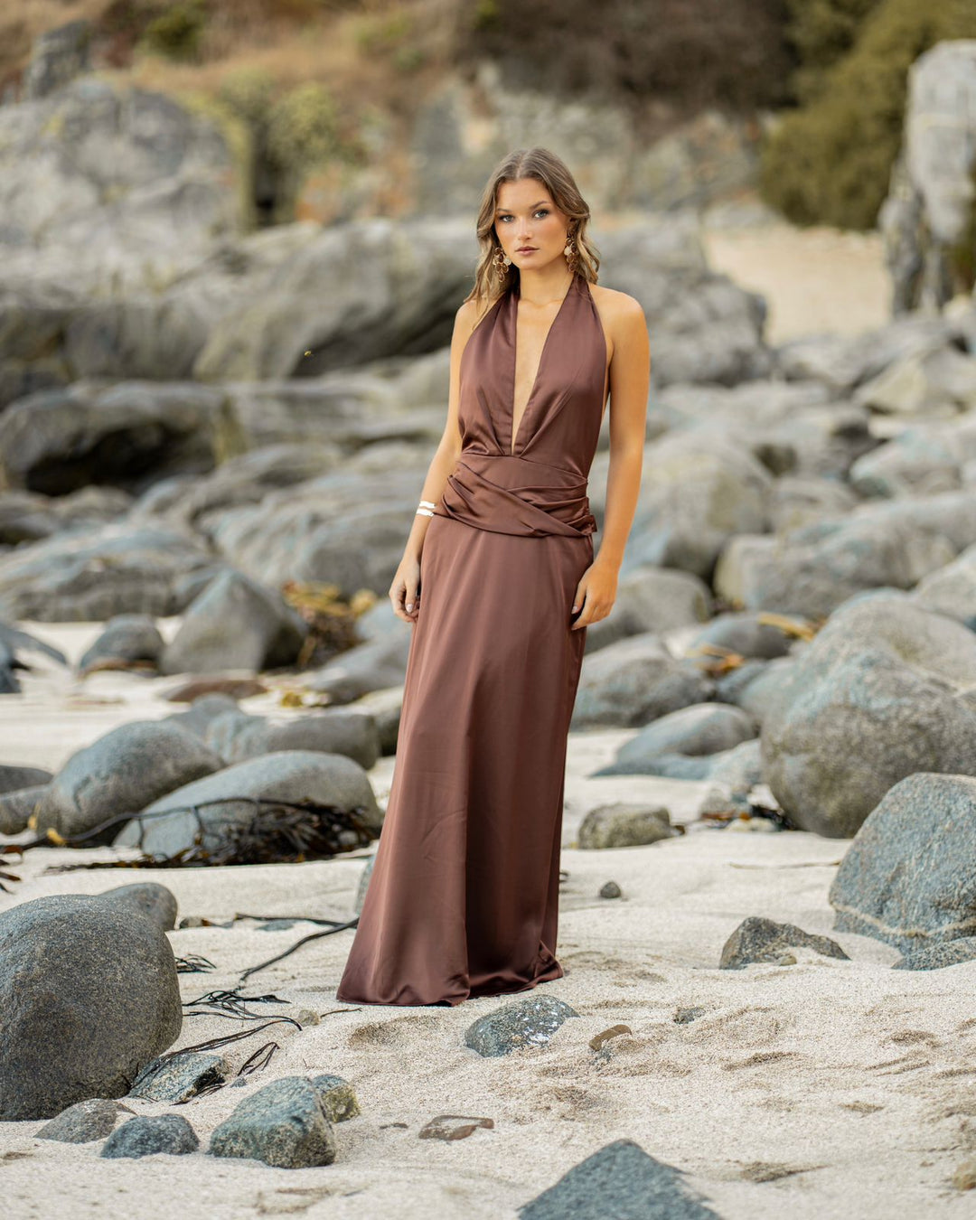 Vestido Amara Cafe