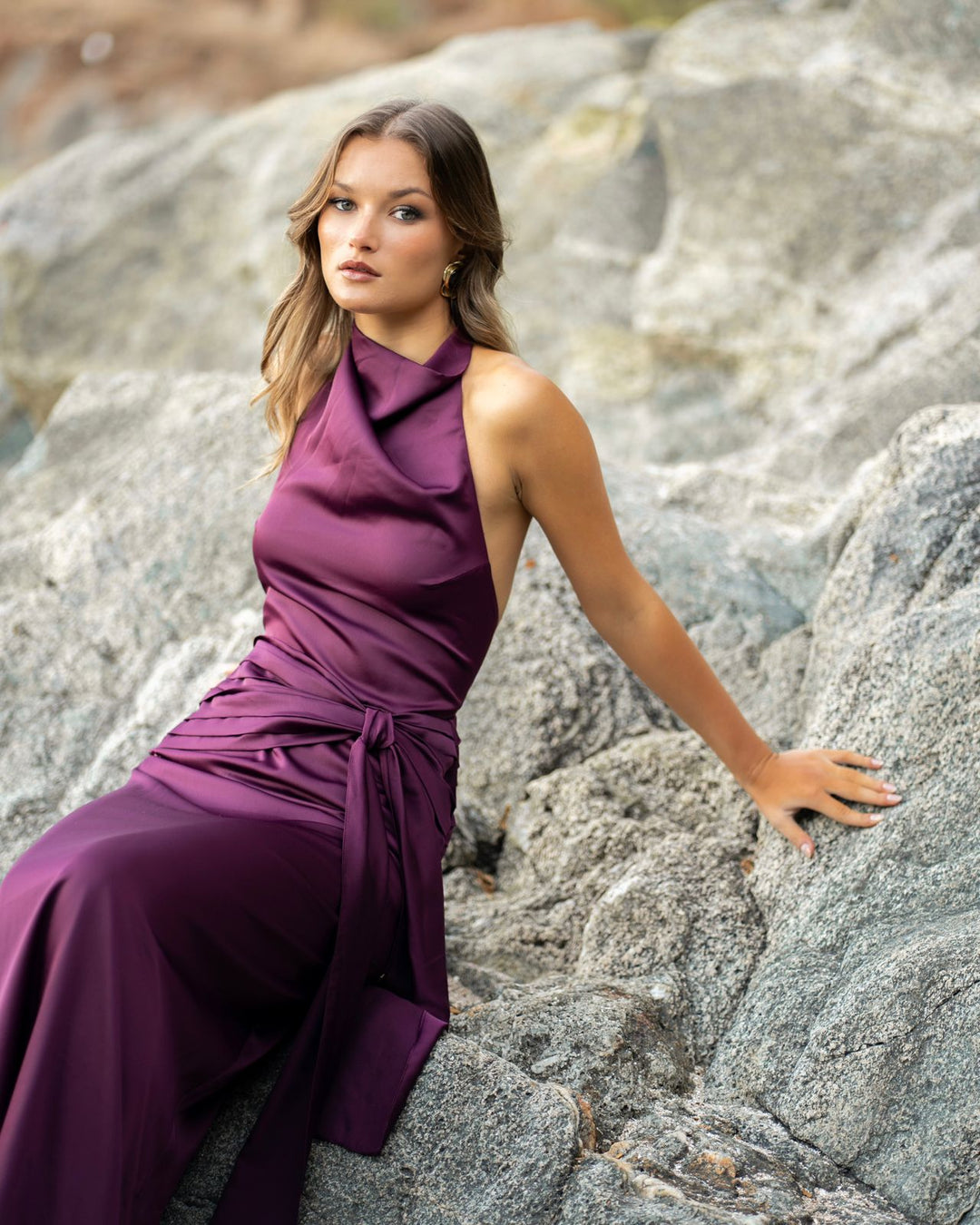 Vestido Martina Vino
