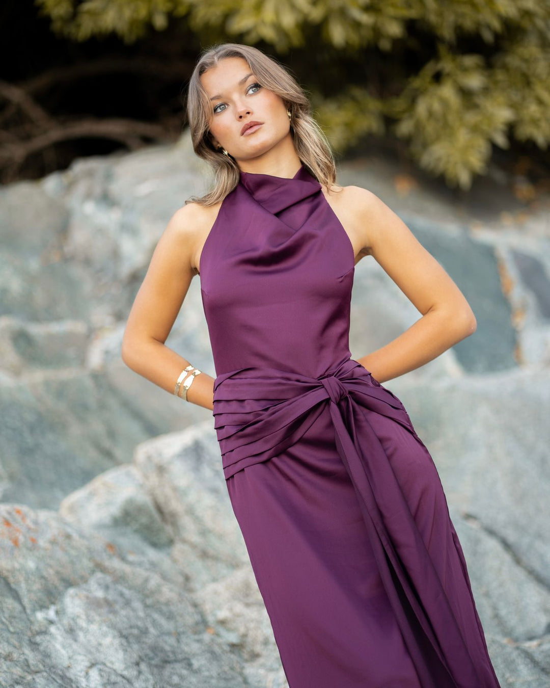 Vestido Martina Vino