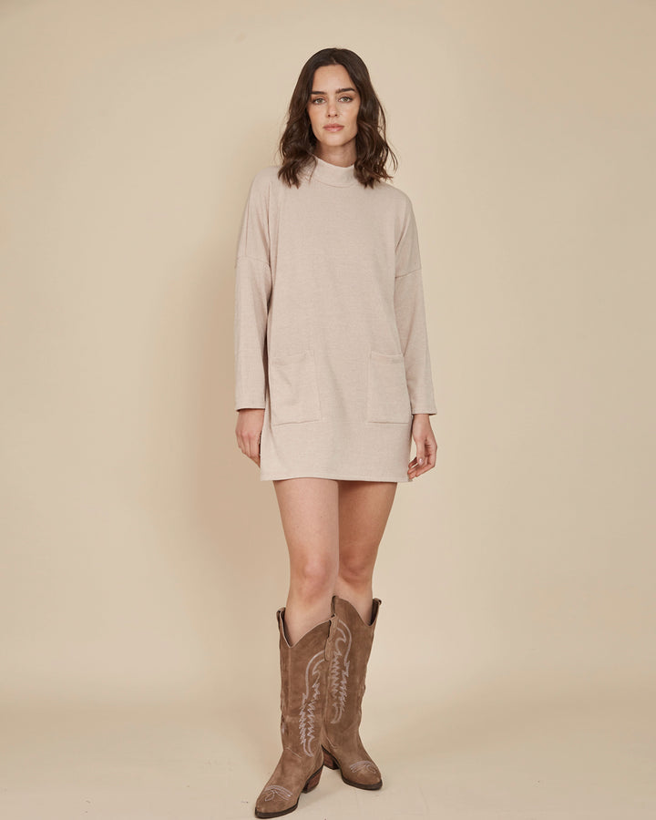 Vestido Catalina beige