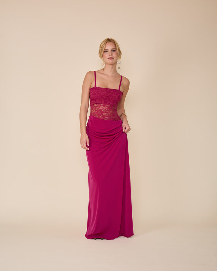 Vestido Malfitana Magenta
