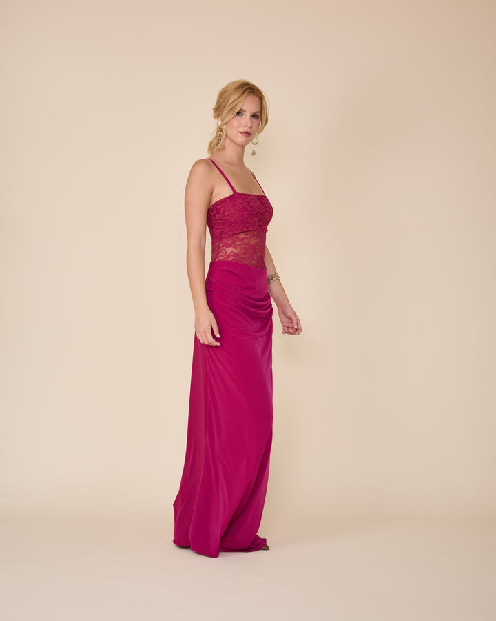 Vestido Malfitana Magenta