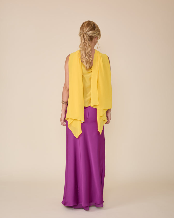 Pañuelo Gasa Amarillo