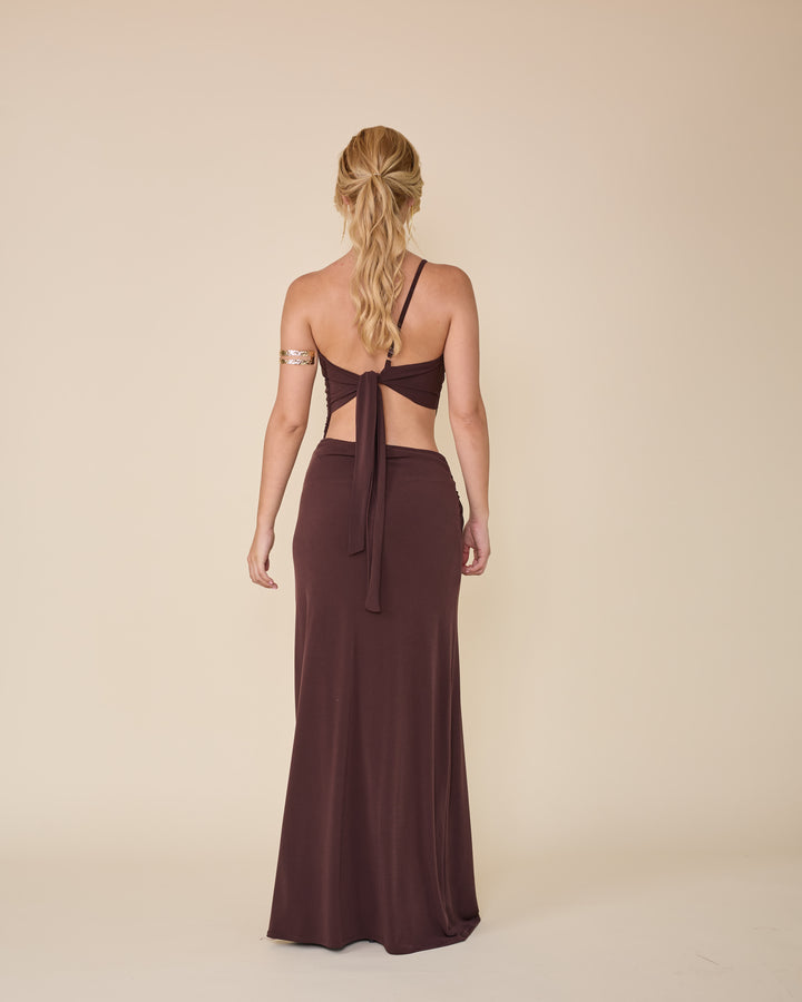 Vestido Amelie Cafe