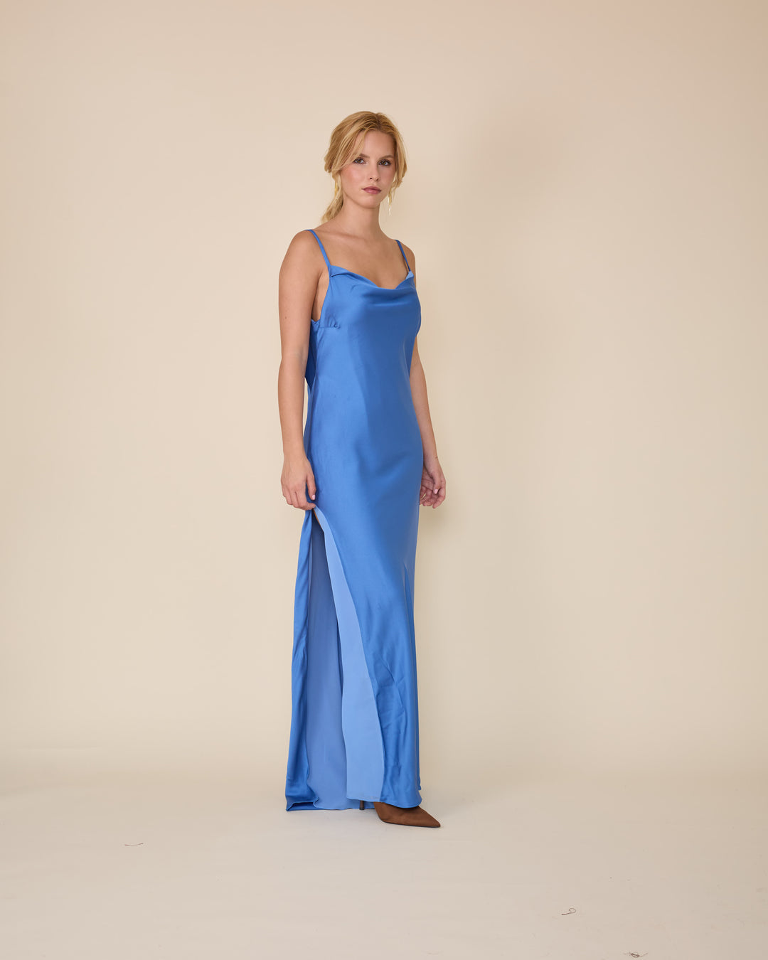 Vestido Melina Azul Claro