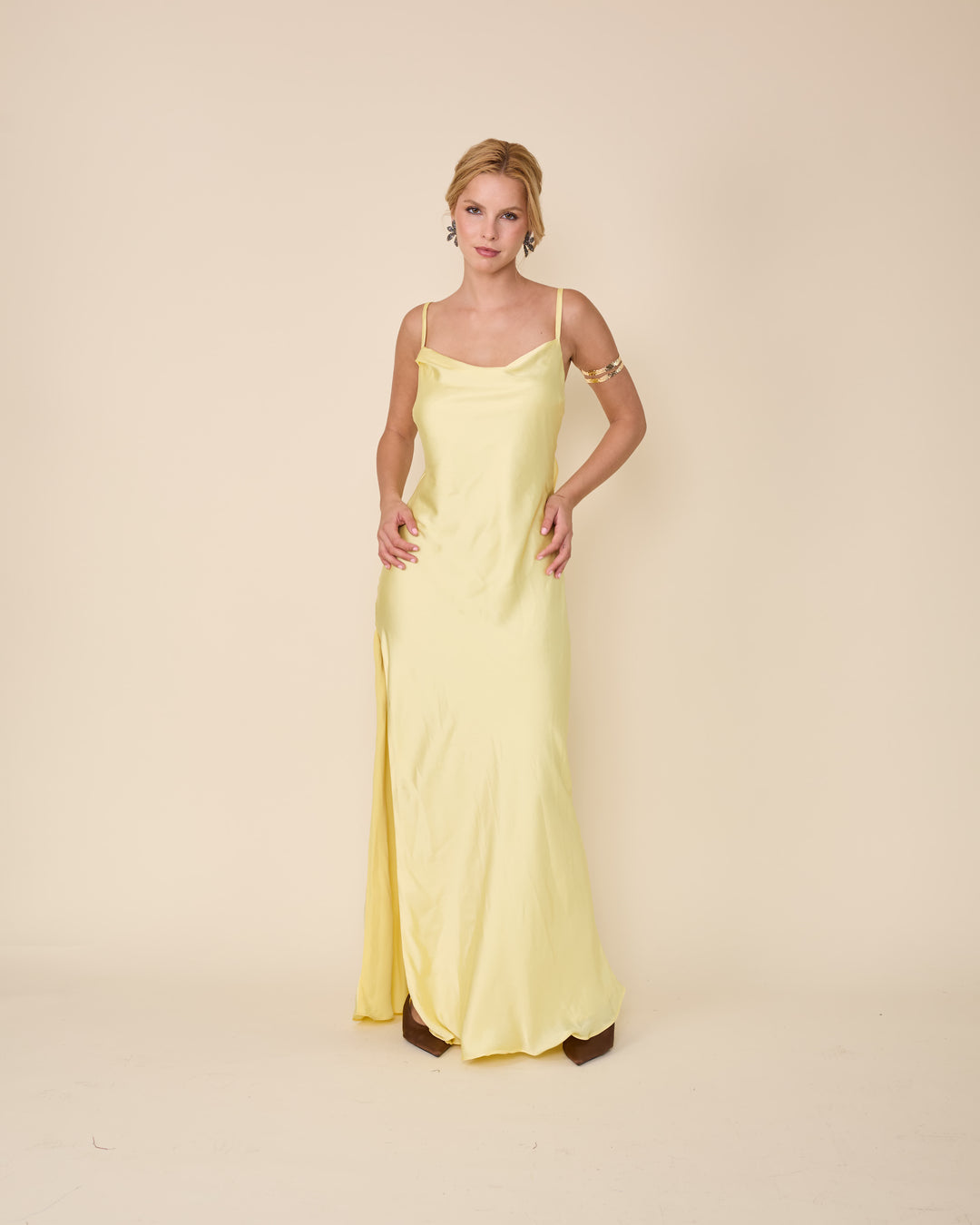 Vestido Melina Amarillo