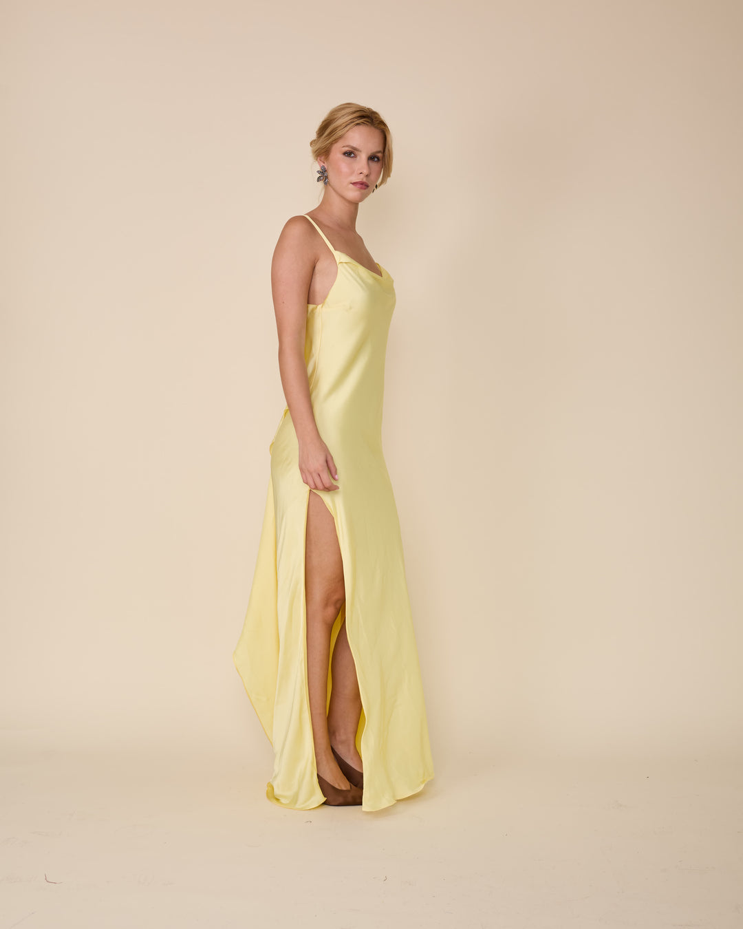 Vestido Melina Amarillo