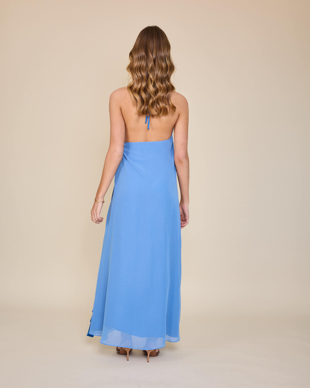 Vestido Atenea Azul Claro