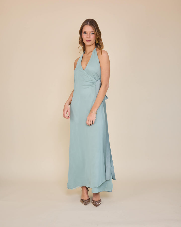 Vestido Atenea Celeste